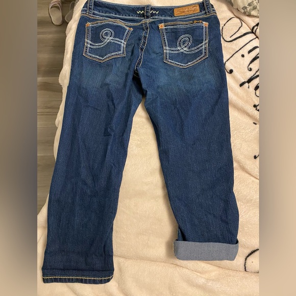 Seven 7 size 12 capri jeans - Picture 2 of 4